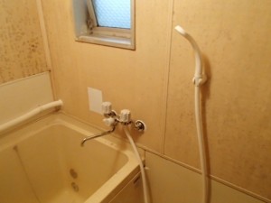 リンナイガス給湯器新設工事（名古屋市緑区）浴室内施工後